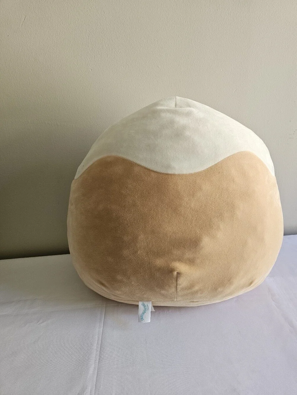 Squishmallows Cream & Tan Cinnamon Roll Plush Pillow